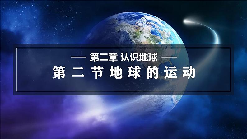 2.2 地球的运动 课件 -2024-2025学年地理湘教版（2024）七年级上册01