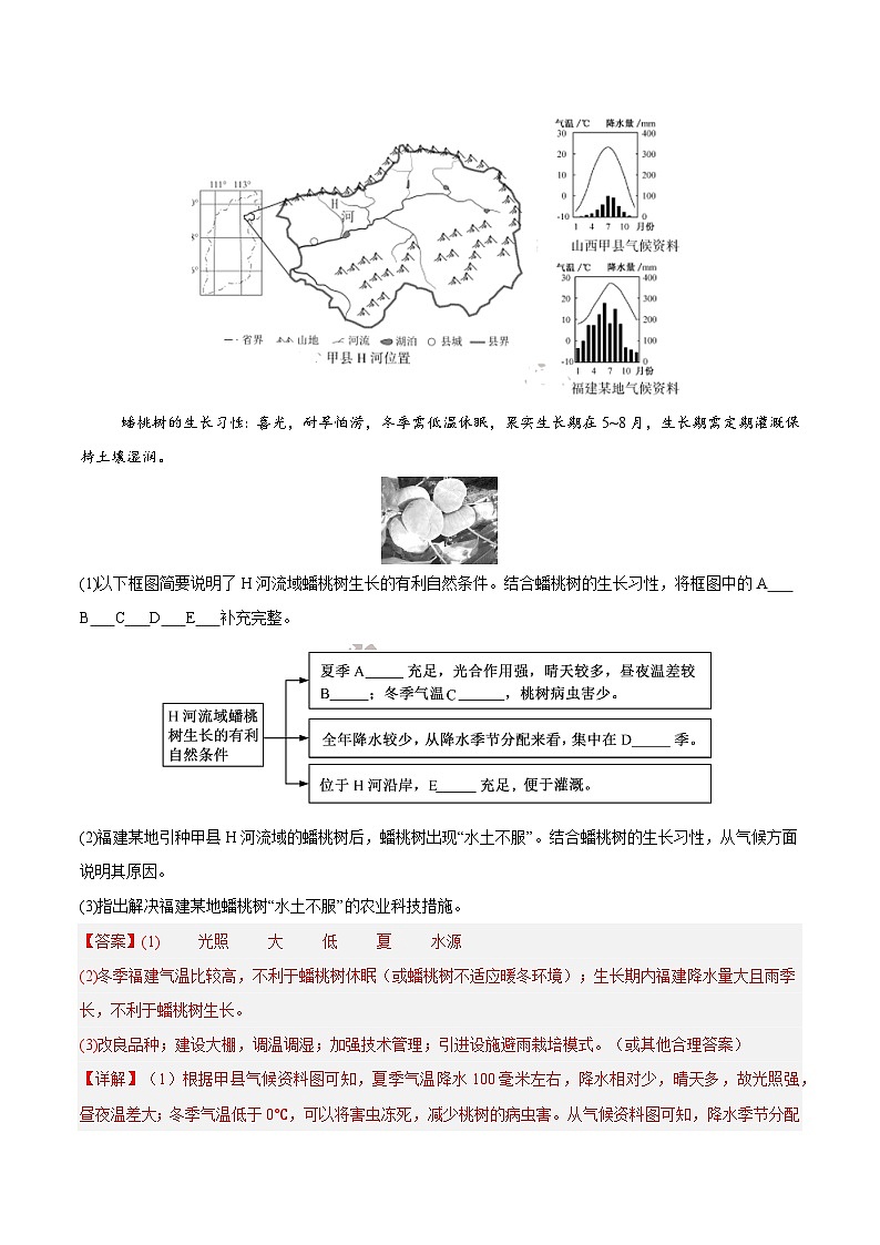 2024年中考地理真题分类汇编（全国通用）专题10 我国的经济发展（解析版）第3页