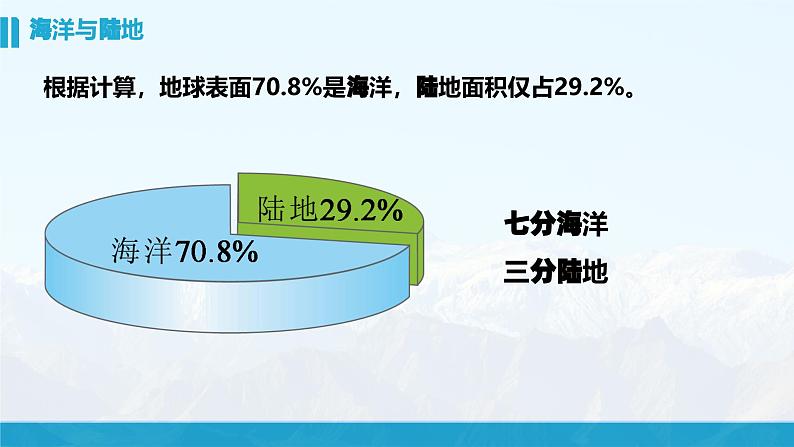 【湘教新版】初中地理7上第三章 第一节 《世界的海陆分布》教学课件05