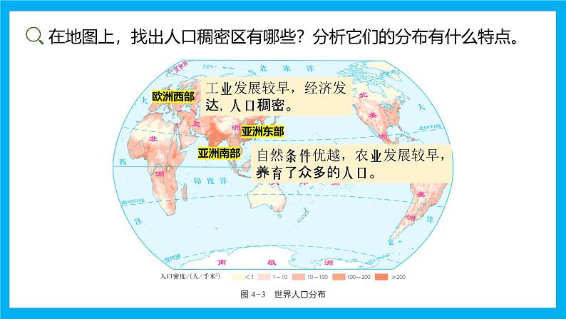 【湘教新版】初中地理7上第四章 第一节 《世界的人口》教学课件第7页