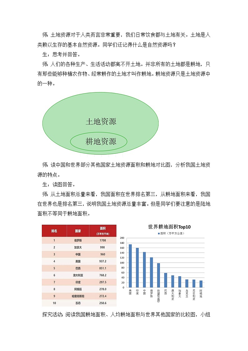 湘教版八年级地理上册《中国的土地资源》课时1 课件+教案+练习02