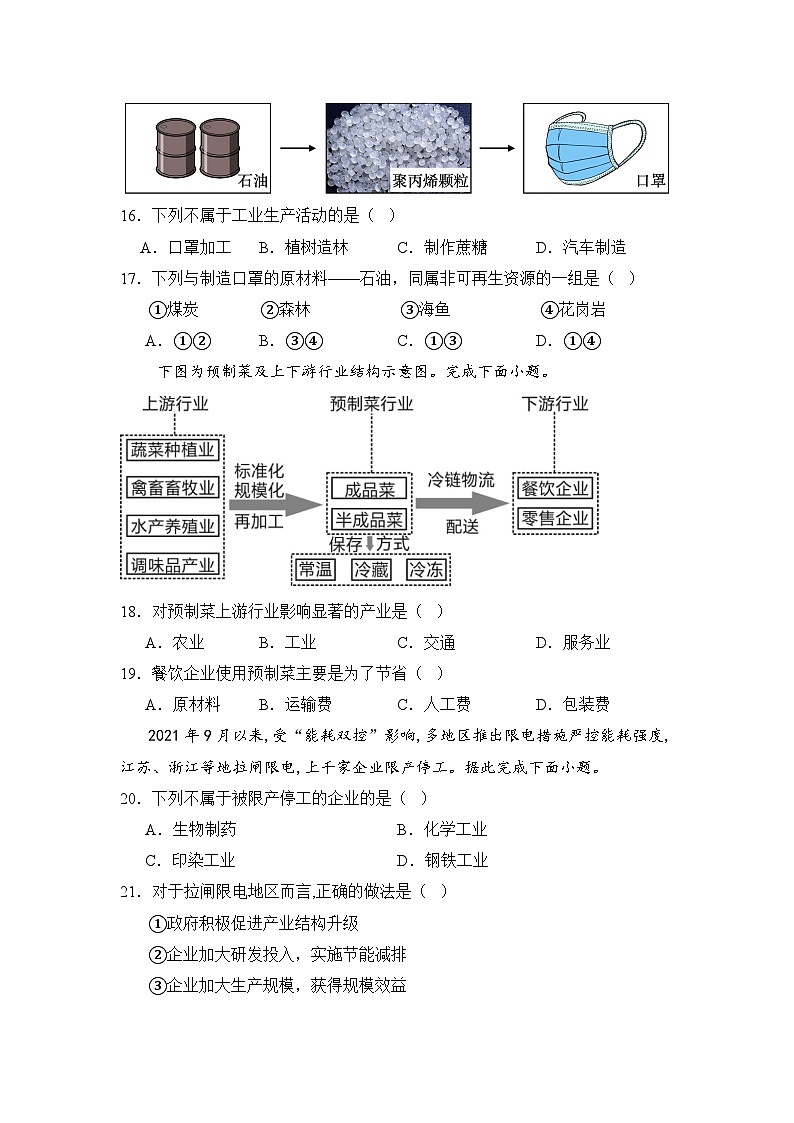 湘教版八年级地理上册《工业》课时1 课件+教案+练习03