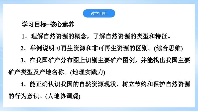 【新课标】湘教版地理八年级上册 3.1.1中国的资源（第1课时自然资源概况）课件+教案+课后分层练习+素材02