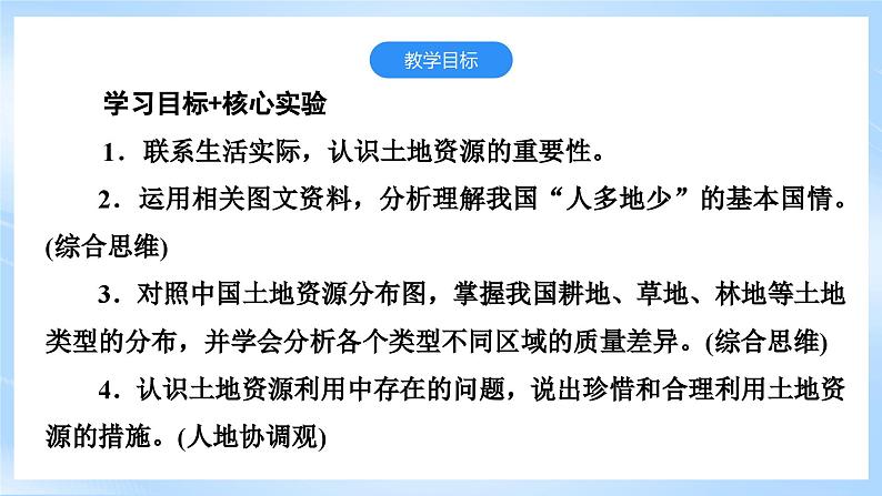 【新课标】湘教版地理八年级上册 3.1.2中国的土地资源课件+教案+课后分层练习+素材02