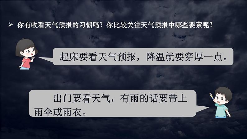 湘教2024版地理七年级上册 第5章 1.第1节 天气与天气预报 PPT课件+教案08