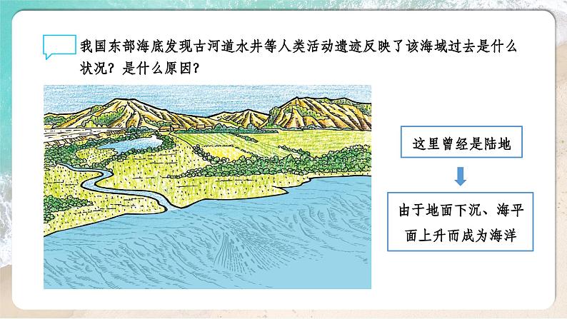 【人教新版】初中地理七上第三章 第三节 《海陆的变迁》教学课件（第1课时）05