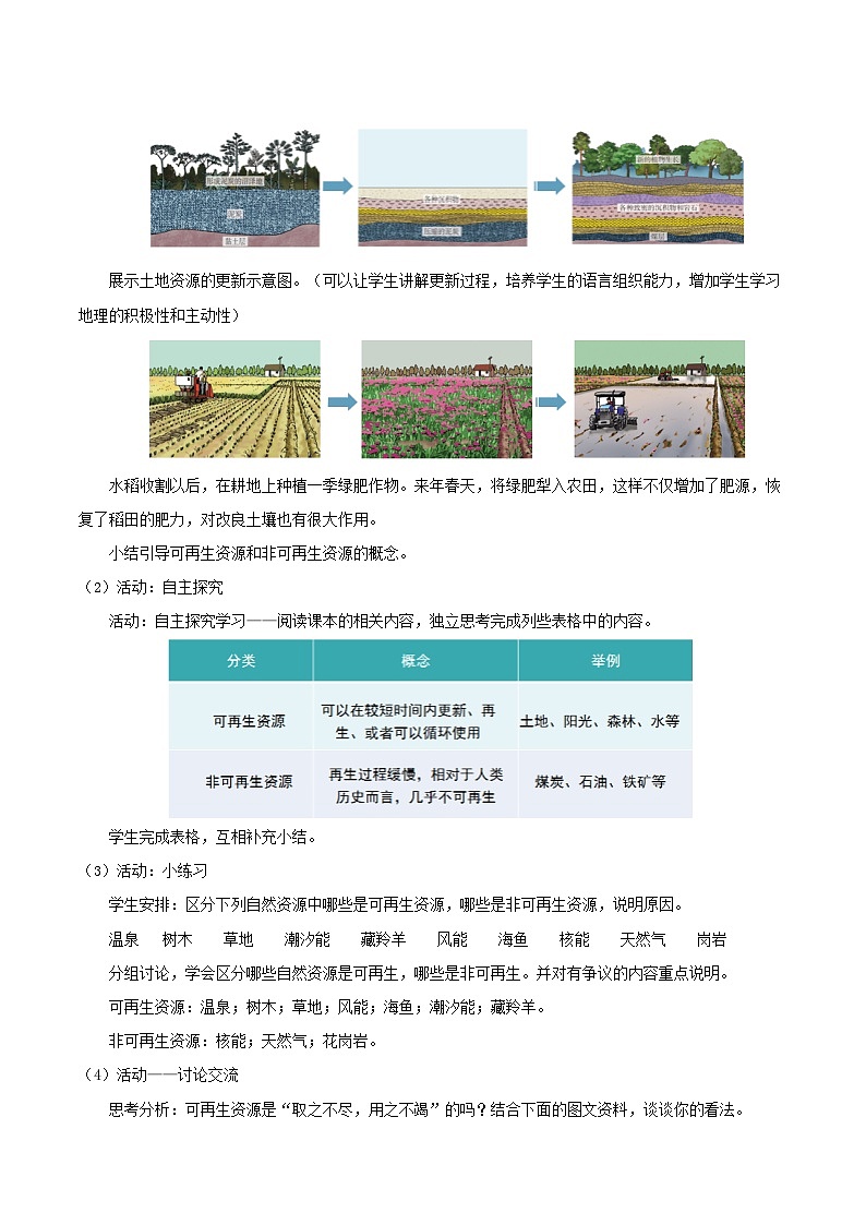 人教版初中地理八年级上册 3.1 自然资源的基本特征（课件+教案+练习+导学案）03