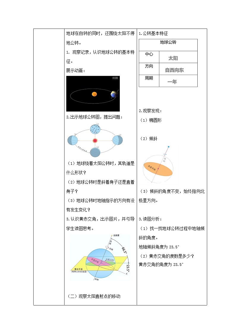 1.3《地球的运动》 课时2 （课件+教案）-2024-2025学年七年级地理上学期人教版（2024）02