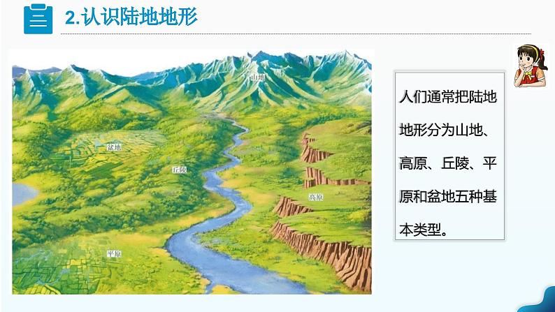 3.2《世界的地形》（课件+教案）-2024-2025学年七年级地理上学期人教版（2024）07