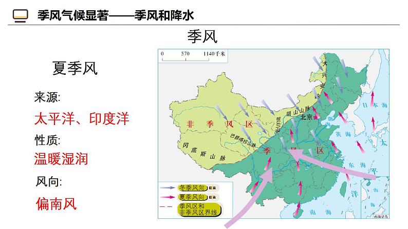 商务星球版八年级上册  2.2 中国气候基本特征（第1课时） 课件07