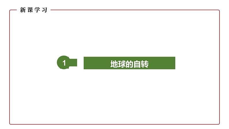 仁爱科普版地理七年级上册 第一章第二节 地球的运动 第一课时  课件04