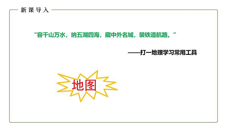 仁爱科普版地理七年级上册 第一章第三节 地图 第一课时  课件02