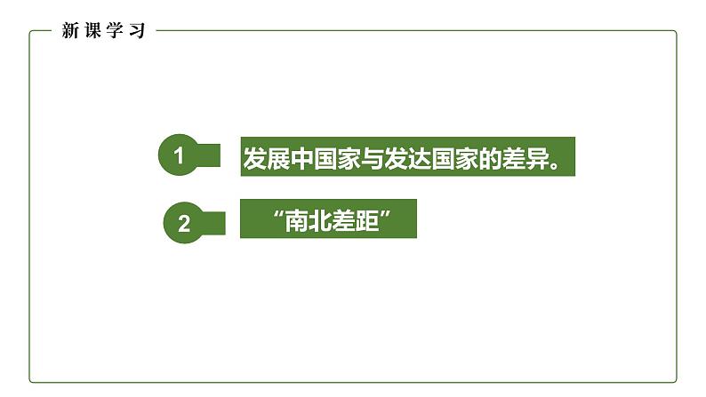 仁爱科普版地理七年级上册 第五章第一节 发展中国家和发达国家  课件04