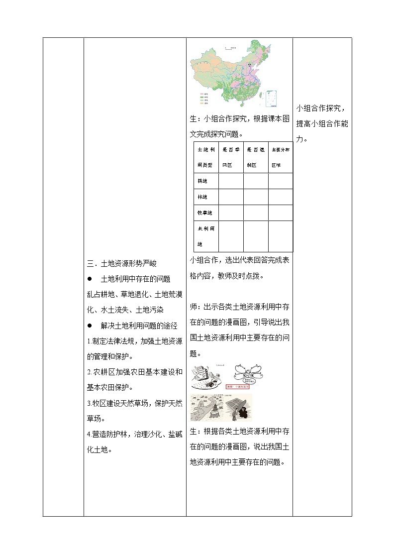 粤教版初中地理八上 第三章 第二节 土地资源 课件+教学设计02