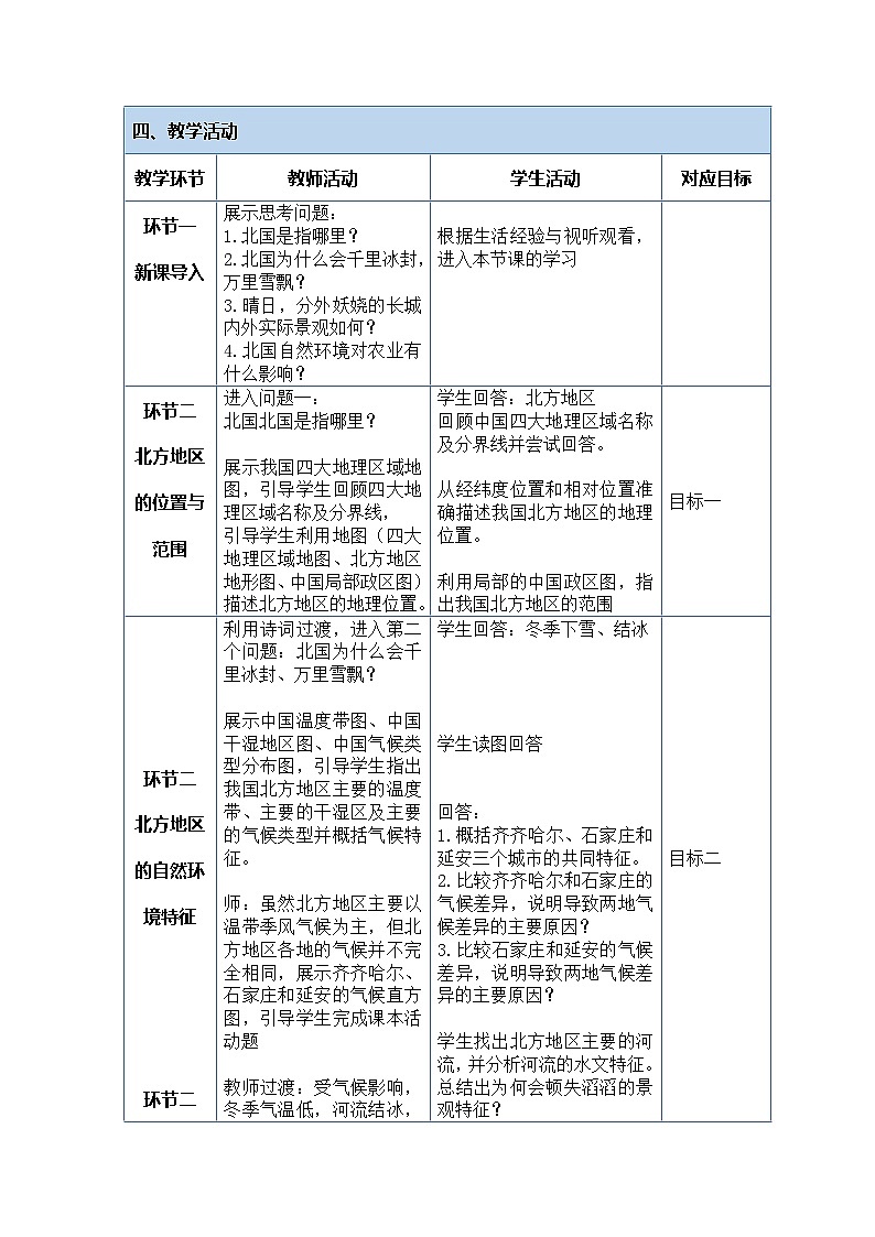 人教版（2024）地理八下：6.1《北方地区自然特征与农业》课件+教案02