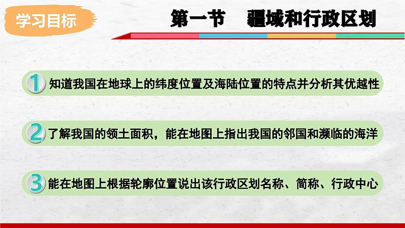 2024-2025学年中图版地理七年级上册3.1《疆域和行政区划》课件05