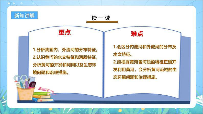 【核心素养目标】粤教版八上2.3《河流》第一课时课件+教案+导学案+素材04