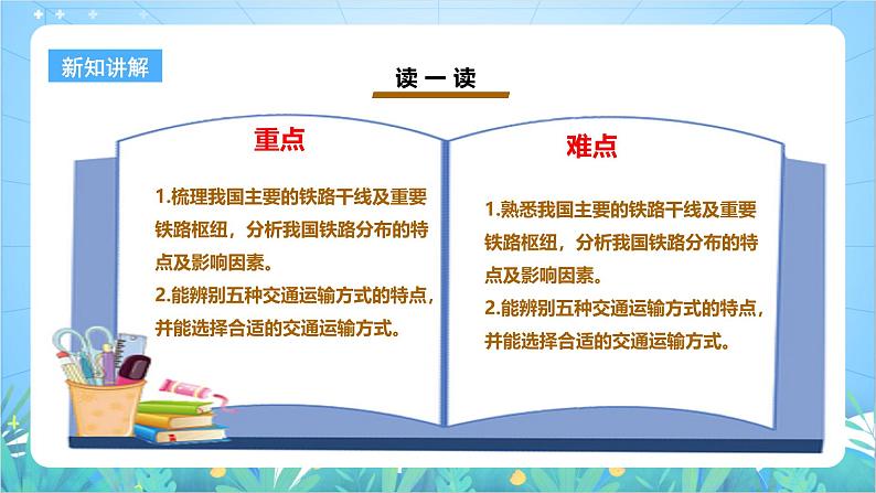 【核心素养目标】粤教版八上4.3《交通运输业》课件+教案+导学案+素材04