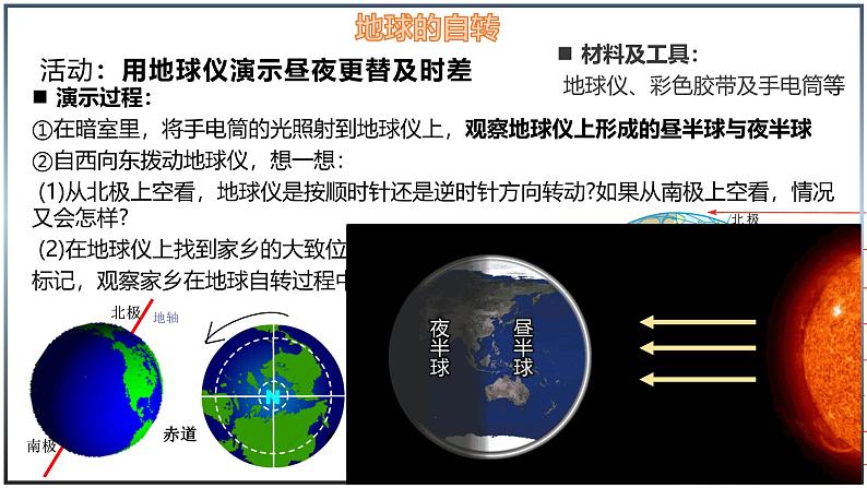 2.2 地球的运动-初中地理七年级上册 同步教学课件（湘教版2024）06