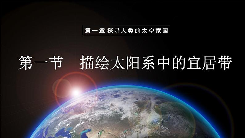 1.1 描绘太阳系中的宜居带 课件-七年级地理上学期晋教版（2024）01