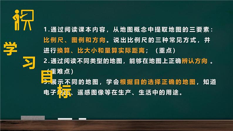 人教版七年级地理上册2.1《地图的阅读》课件06