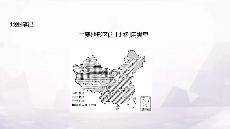 湘教版八年级地理上册第三章第二节中国的土地资源课件第6页