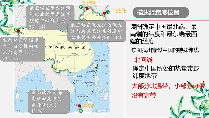 1.1 疆域 第一课时 课件---2024-2025学年初中地理人教版八年级上册第5页