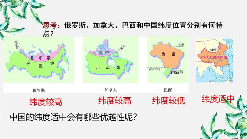 1.1 疆域 第一课时 课件---2024-2025学年初中地理人教版八年级上册第7页