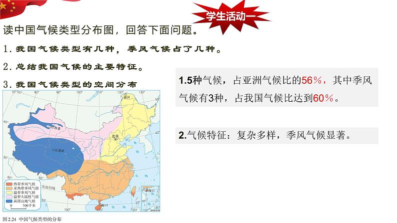 2.2 气候 第三课时 特征和影响因素 课件---2024-2025学年初中地理人教版八年级上册第6页