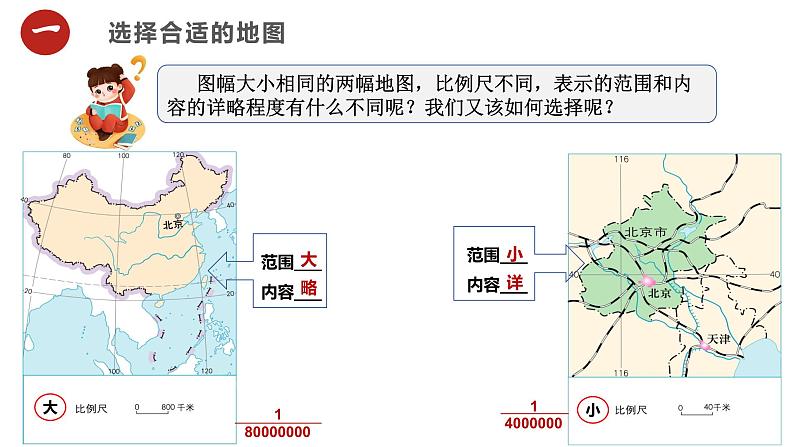 人教版（2024）七年级地理上册2.3《地图的选择和应用》课件08