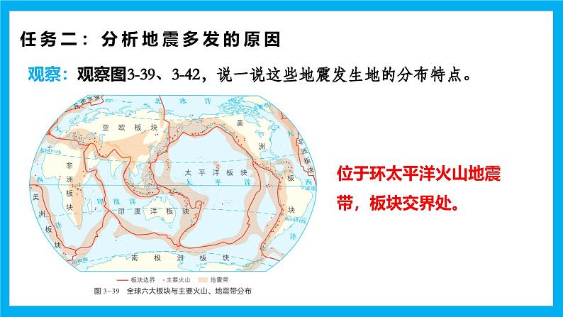 【湘教新版】7上第三章 探究与实践 《板块运动与地震》教学课件第7页