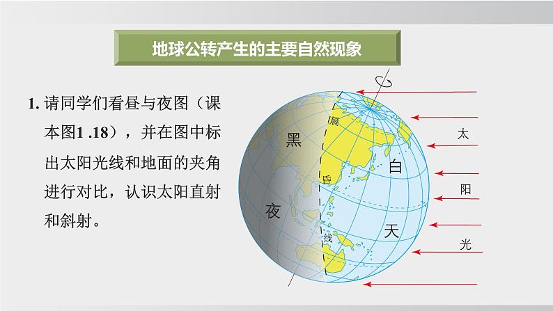 24秋新人教版地理七年级上册第三节  第二课时 地球的公转课件第8页