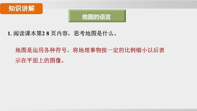 24秋新人教版地理七年级上册第一节 地图的阅读课件第6页