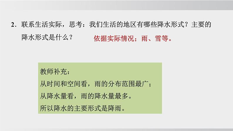 24秋新人教版地理七年级上册第四章 第三节 降水的变化与分布课件第7页