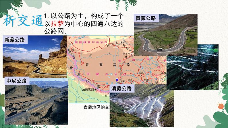 湘教版地理八年级下册 5.3 青藏地区的人文地理课件第8页