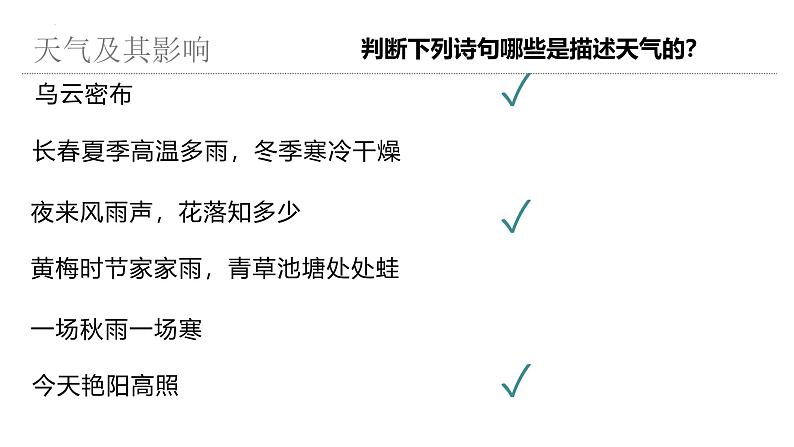 人教版七年级地理上册4.1《多变的天气》课件第6页