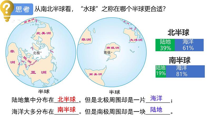 人教版七年级地理上册（2024）3.1《大洲与大洋》第一课时课件第7页