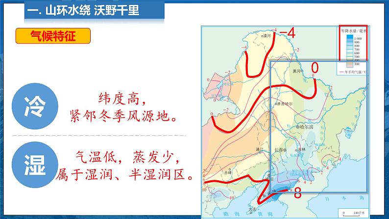 6.2 “白山黑水”——东北三省 第1课时 课件 -2024-2025学年人教版地理八年级下册第8页