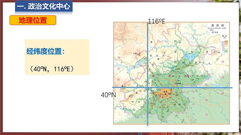 6.4 祖国的首都——北京 第1课时 课件 -2024-2025学年人教版地理八年级下册05