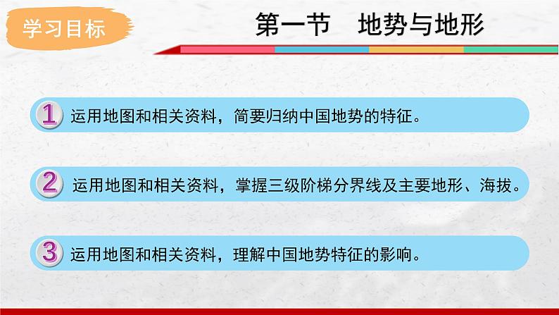 2024-2025学年中图版地理七年级上册4.1.1《地形与地势》课件第5页