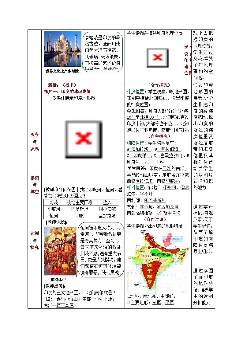《印度》教学设计第2页