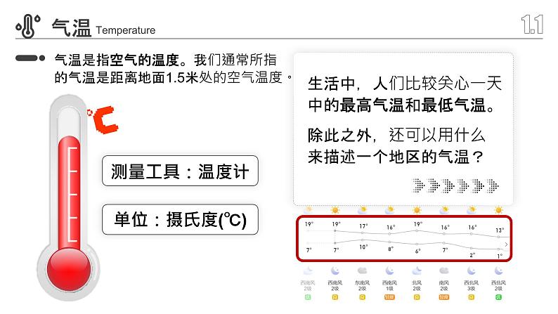 4.2 气温的变化与分布（课件版权归属“一起课件”，只供个人使用，请勿私自传播，违者必究）第7页