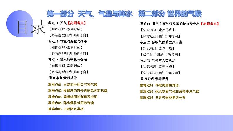 2025年中考地理一轮复习讲练测课件专题05  天气与气候（含答案）第3页