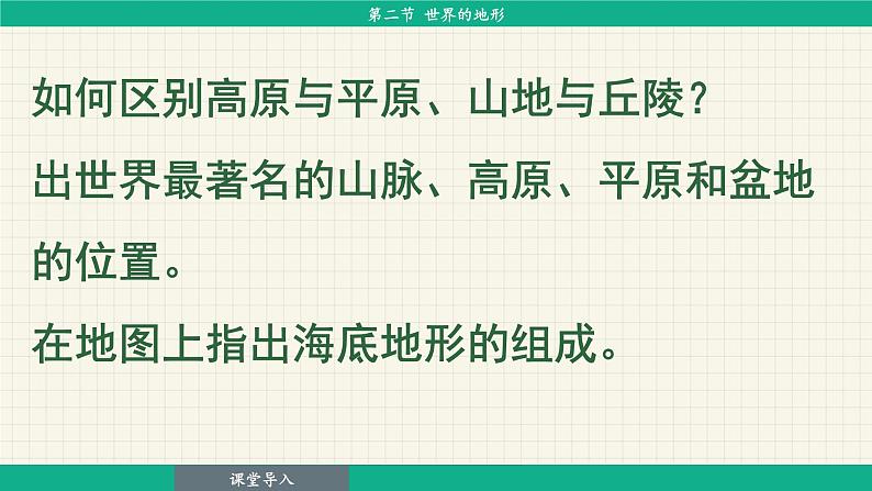 3.2 世界的地形（课件）-2024--2025学年人教版地理七年级上册第5页