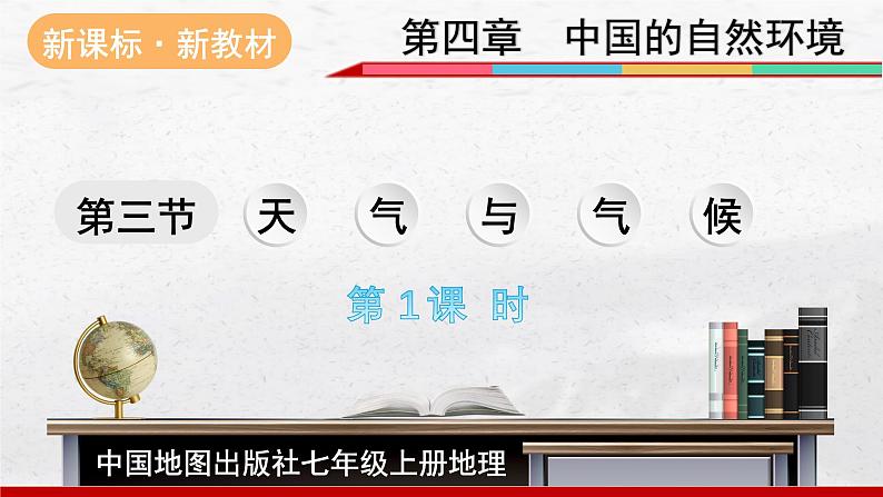 2024-2025学年中图版地理七年级上册4.3.1《天气与气候》课件第1页