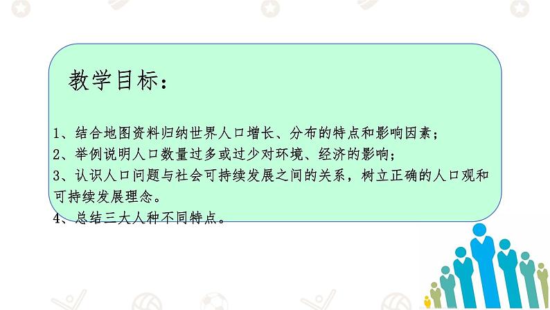 初中  地理  人教版七年级上册(2024)  第五章 居民与文化  第一节 人口与人种 课件第3页