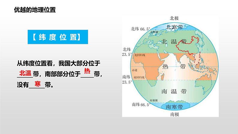 1.1疆域 第1课时 ）课件-----2024-2025学年地理人教版八年级上册第7页