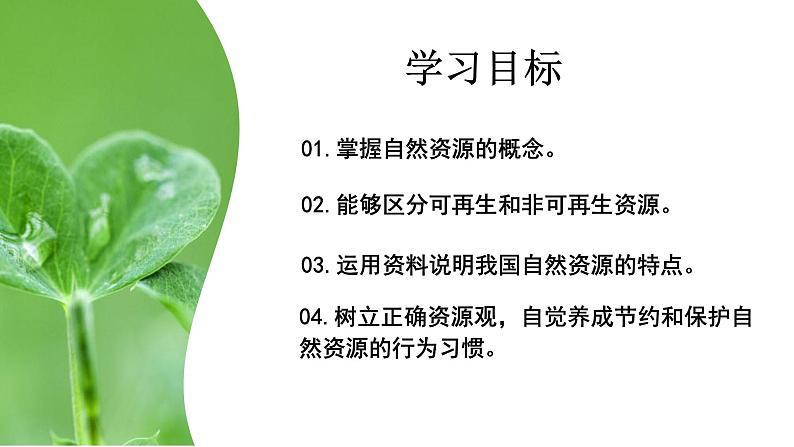 3.1自然资源的基本特征课件-----2024-2025学年地理人教版八年级上册第2页