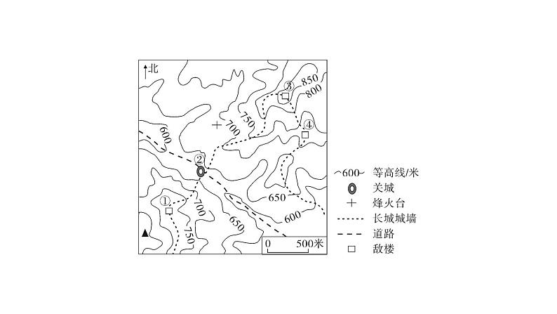 初中地理新人教版七年级上册第二章第二节 地形图的判读作业课件2024秋第8页