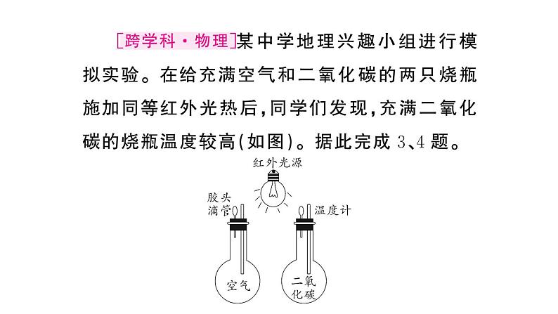 初中地理新人教版七年级上册第四章第四节第二课时 影响气候的主要因素 气候与人类活动作业课件2024秋第7页